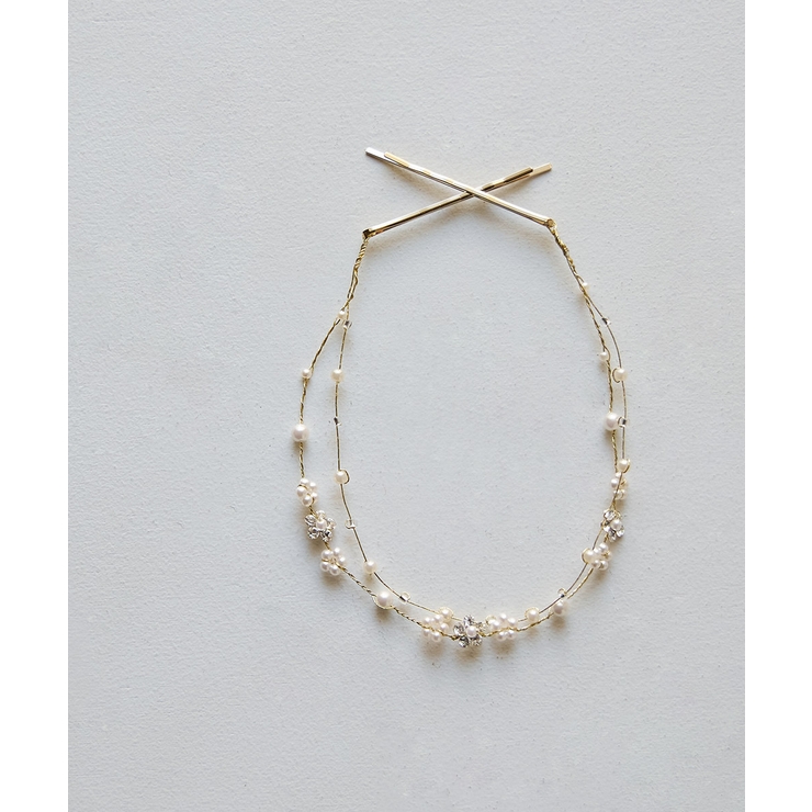 niana ニアナ パールビジューフラワーヘッドドレス | Fashion Letter | 詳細画像9 