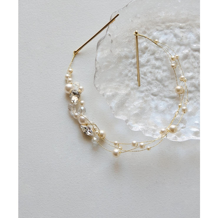 niana ニアナ パールビジューヘッドドレス | Fashion Letter | 詳細画像2 