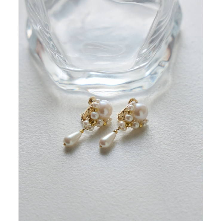 niana ニアナ ドロップパールイヤリング | Fashion Letter | 詳細画像2 