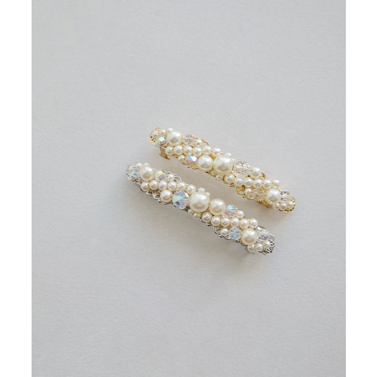 niana ニアナ パールオーロラビーズバレッタ | Fashion Letter | 詳細画像8 