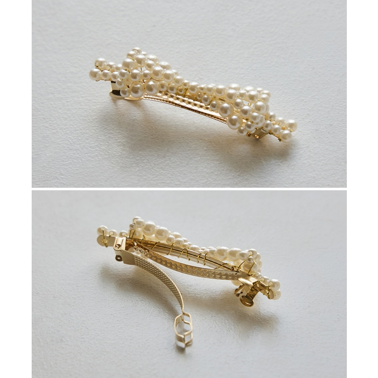 niana ニアナ パールリボンバレッタ | Fashion Letter | 詳細画像11 