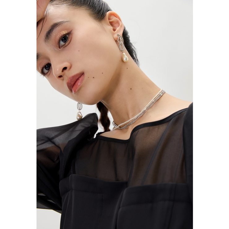 シルバー | niana ニアナ アンティークチェーンネックレス | Fashion Letter