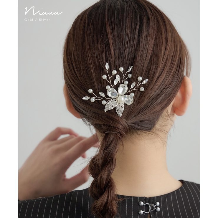 niana ニアナ パールフラワービジューコーム | Fashion Letter | 詳細画像1 