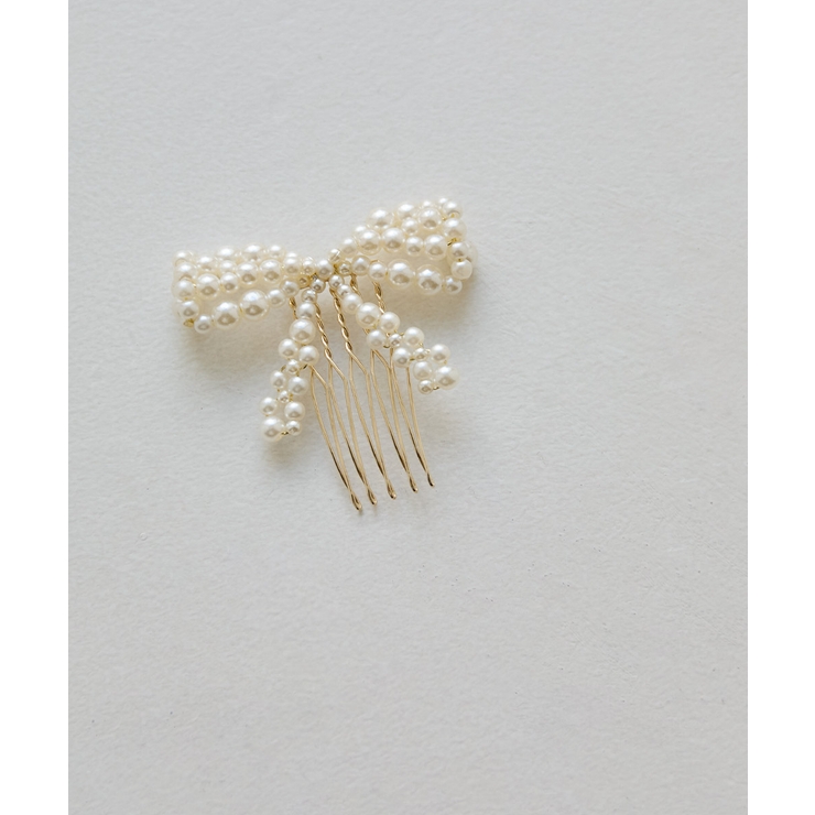 niana ニアナ パールリボンコーム | Fashion Letter | 詳細画像9 