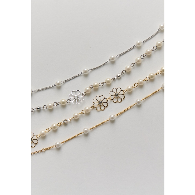 niana ニアナ ブロッサムチェーン二連ネックレス | Fashion Letter | 詳細画像7 