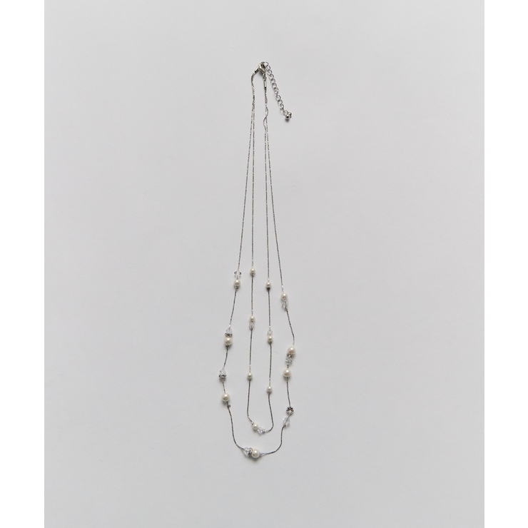 niana ニアナ パールビジュー二連ネックレス | Fashion Letter | 詳細画像9 