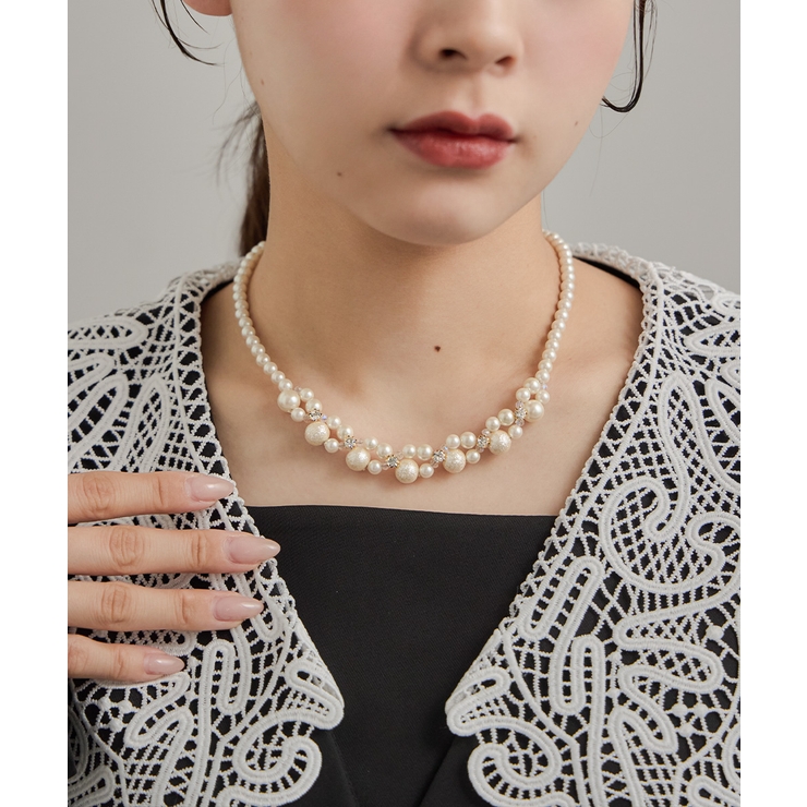 niana ニアナ シャインパールショートネックレス | Fashion Letter | 詳細画像2 