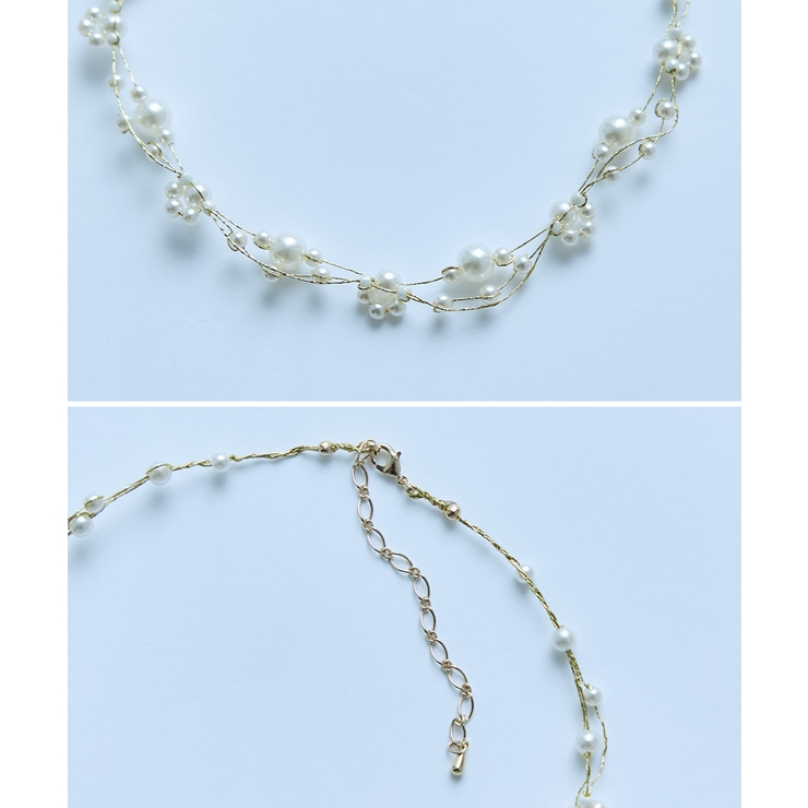 niana ニアナ パールワイヤーネックレス | Fashion Letter | 詳細画像10 