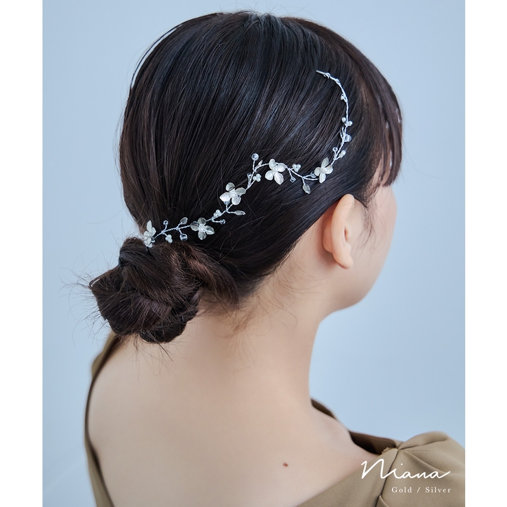 niana ニアナ メタルフラワーヘッドドレス | Fashion Letter | 詳細画像1 