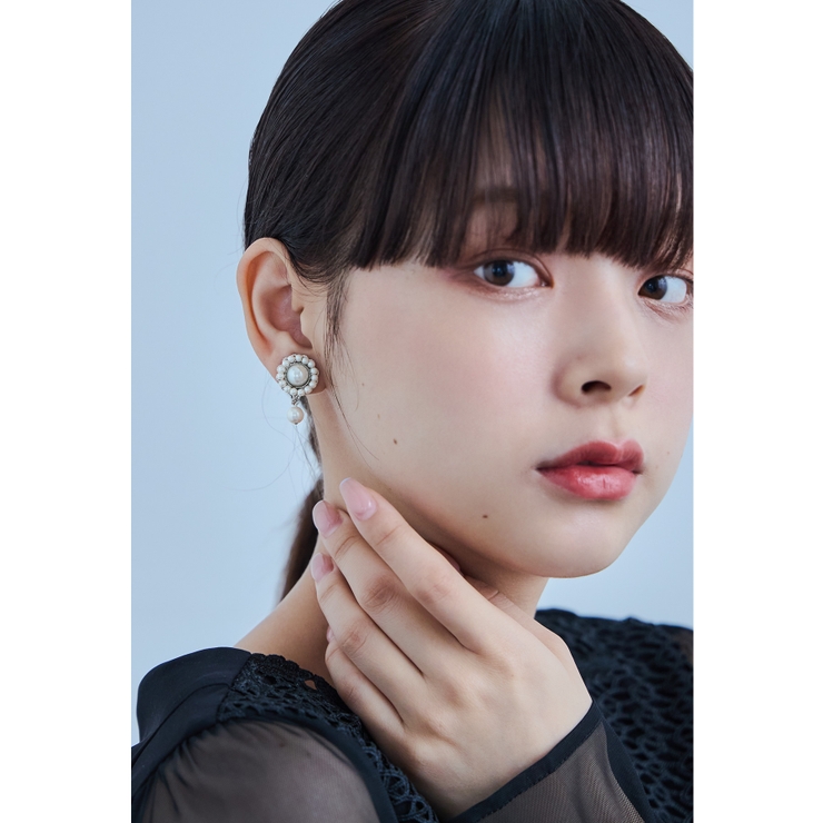 シルバー | niana ニアナ パールイヤリング | Fashion Letter