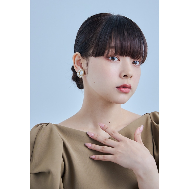 niana ニアナ オーバルパールイヤリング | Fashion Letter | 詳細画像4 