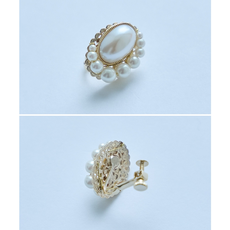 niana ニアナ オーバルパールイヤリング | Fashion Letter | 詳細画像10 