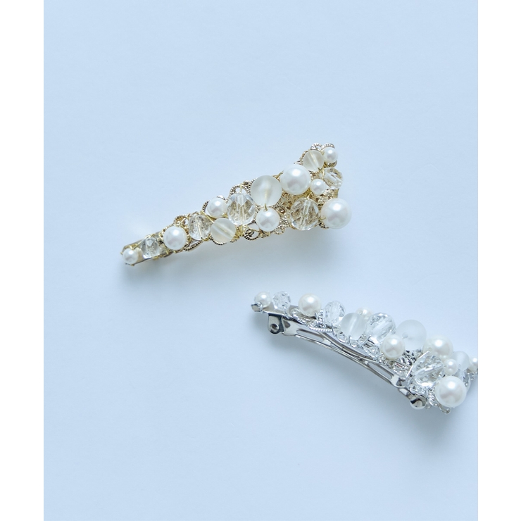 niana ニアナ パールビーズバレッタ | Fashion Letter | 詳細画像6 