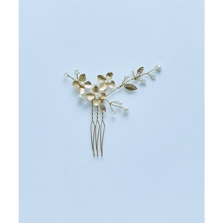 niana ニアナ メタルフラワーパールコーム | Fashion Letter | 詳細画像9 