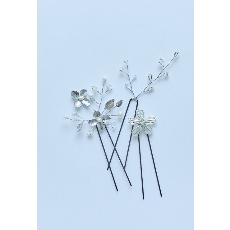 niana ニアナ フラワーモチーフヘアピン3本セット | Fashion Letter | 詳細画像7 