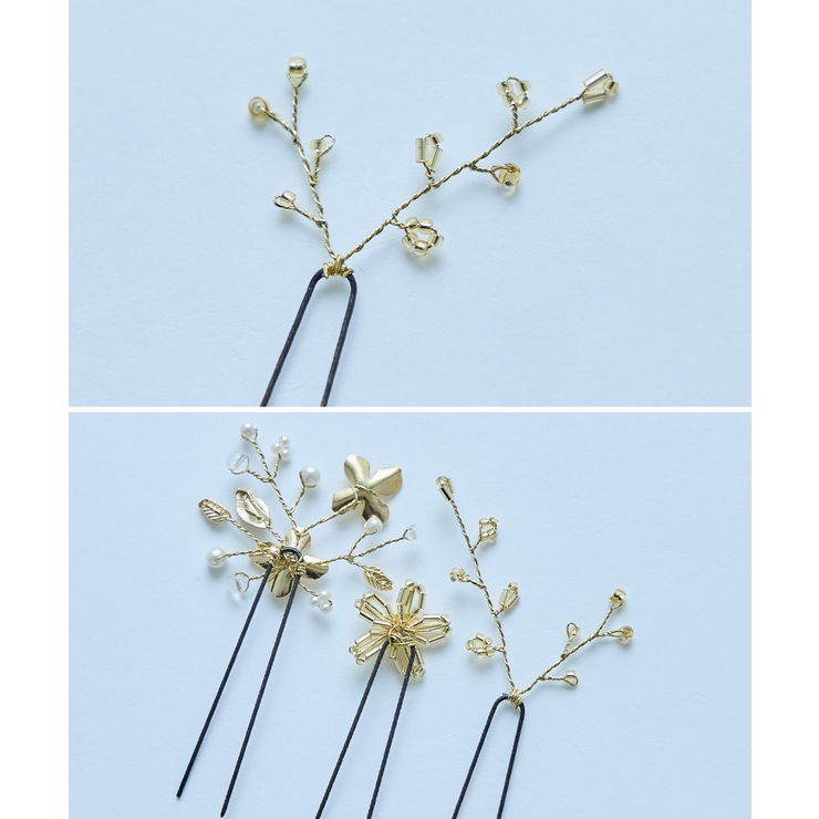 niana ニアナ フラワーモチーフヘアピン3本セット | Fashion Letter | 詳細画像11 