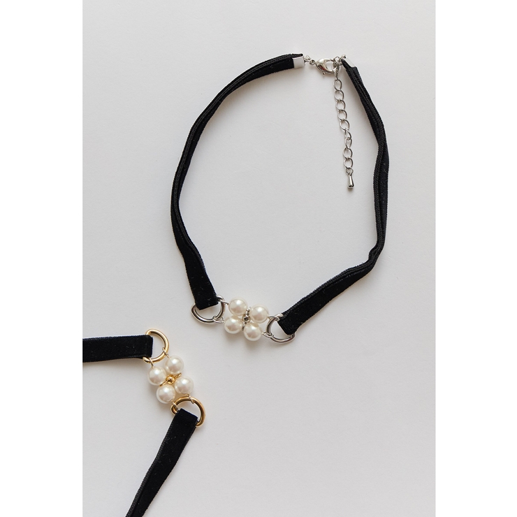 niana ニアナ パールベルベットチョーカー | Fashion Letter | 詳細画像6 