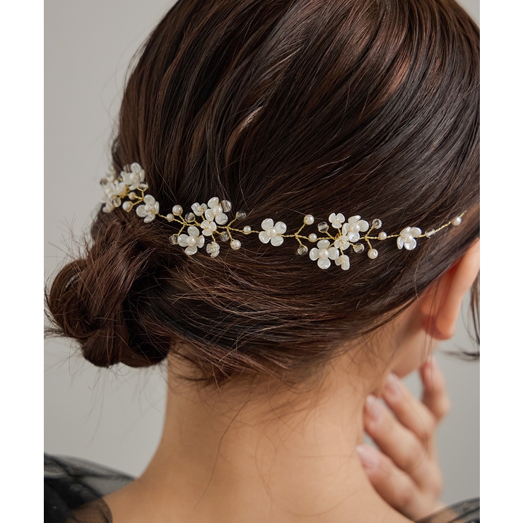 niana ニアナ パールフラワーヘッドドレス | Fashion Letter | 詳細画像5 