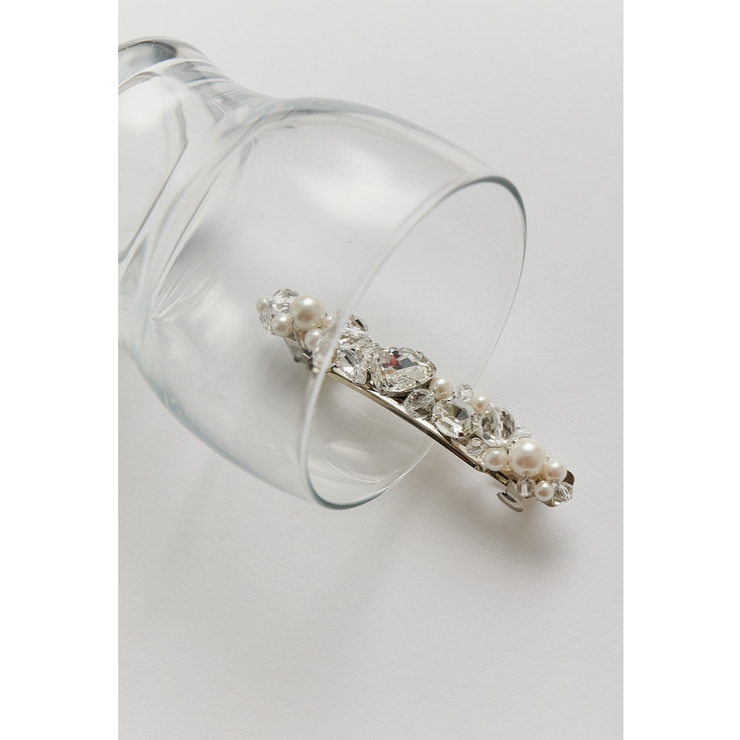 niana ニアナ ドロップビジューパールバレッタ | Fashion Letter | 詳細画像5 