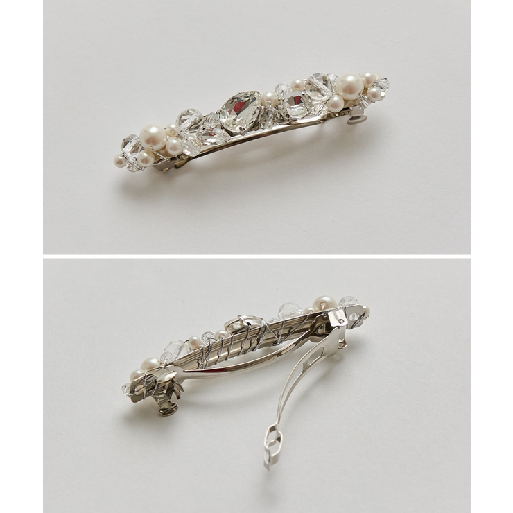 niana ニアナ ドロップビジューパールバレッタ | Fashion Letter | 詳細画像7 