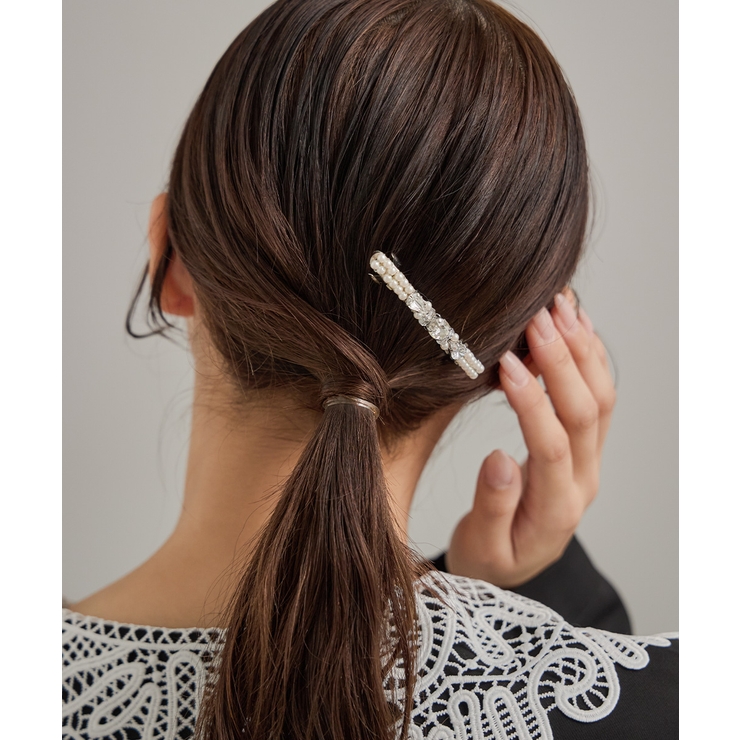 niana ニアナ パールビジューバレッタ | Fashion Letter | 詳細画像4 