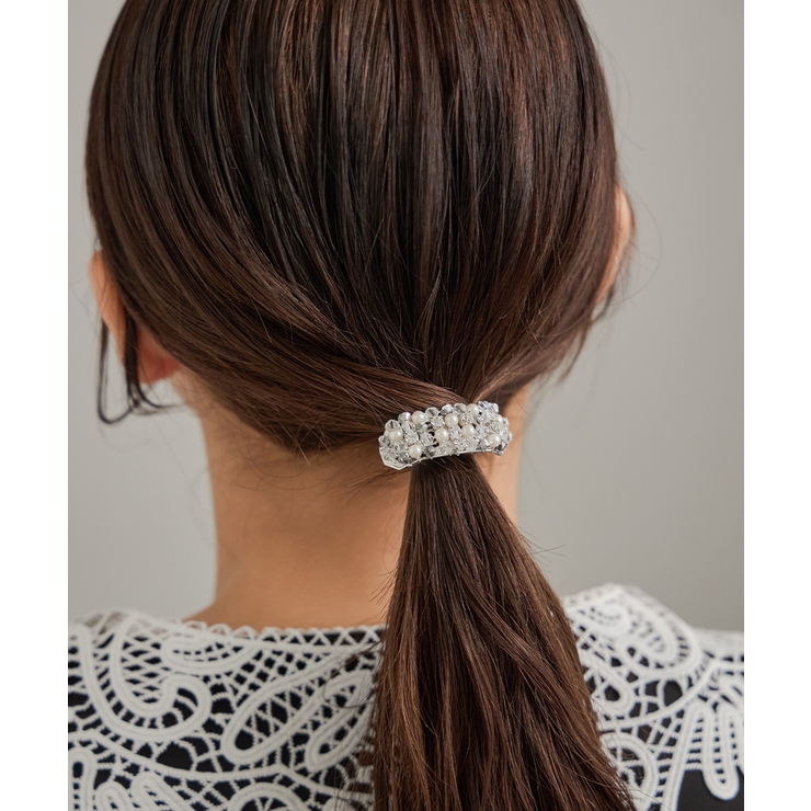 niana ニアナ パールビジューヘアカフ | Fashion Letter | 詳細画像2 