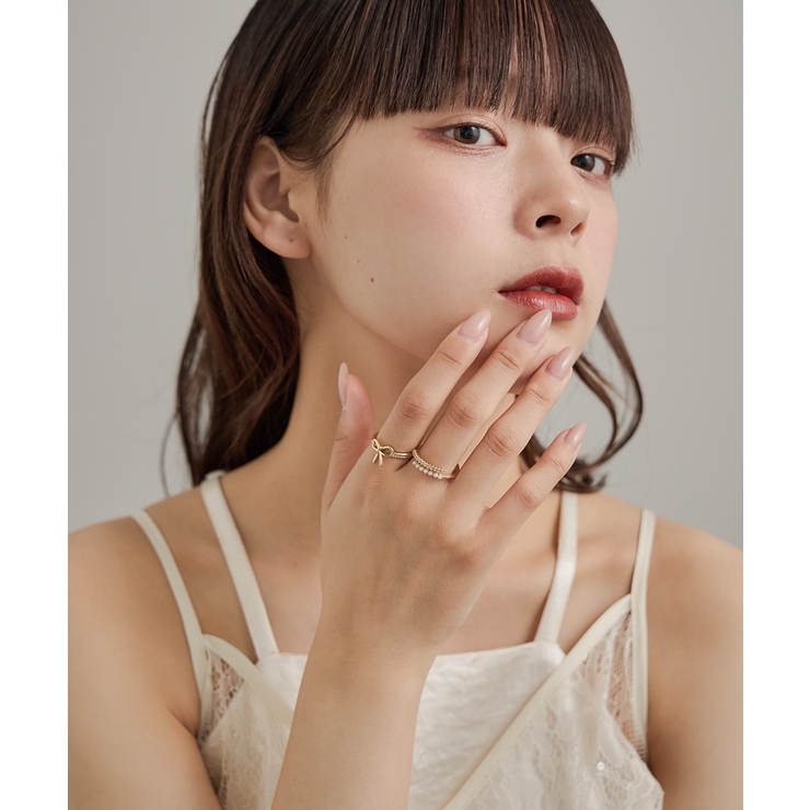 niana ニアナ リボンパールリング | Fashion Letter | 詳細画像2 