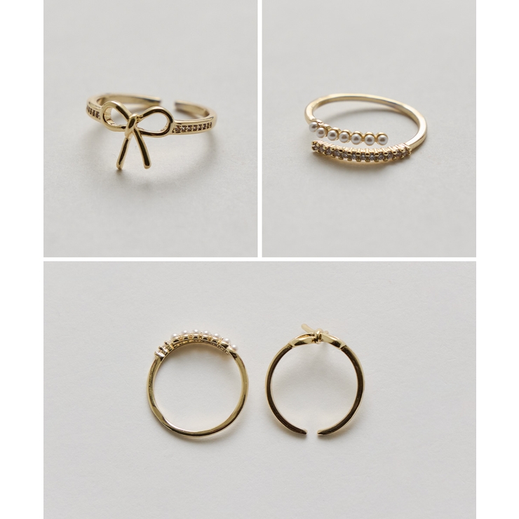 niana ニアナ リボンパールリング | Fashion Letter | 詳細画像9 