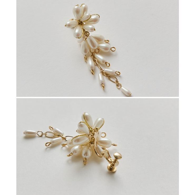 niana ニアナ ドロップパールロングイヤリング | Fashion Letter | 詳細画像10 