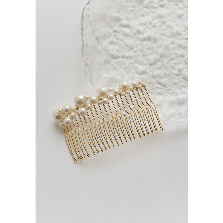 ゴールド | niana ニアナ ボリュームパールコーム | Fashion Letter