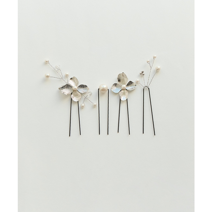 niana ニアナ メタルフラワーモチーフヘアピン4本セット | Fashion Letter | 詳細画像9 