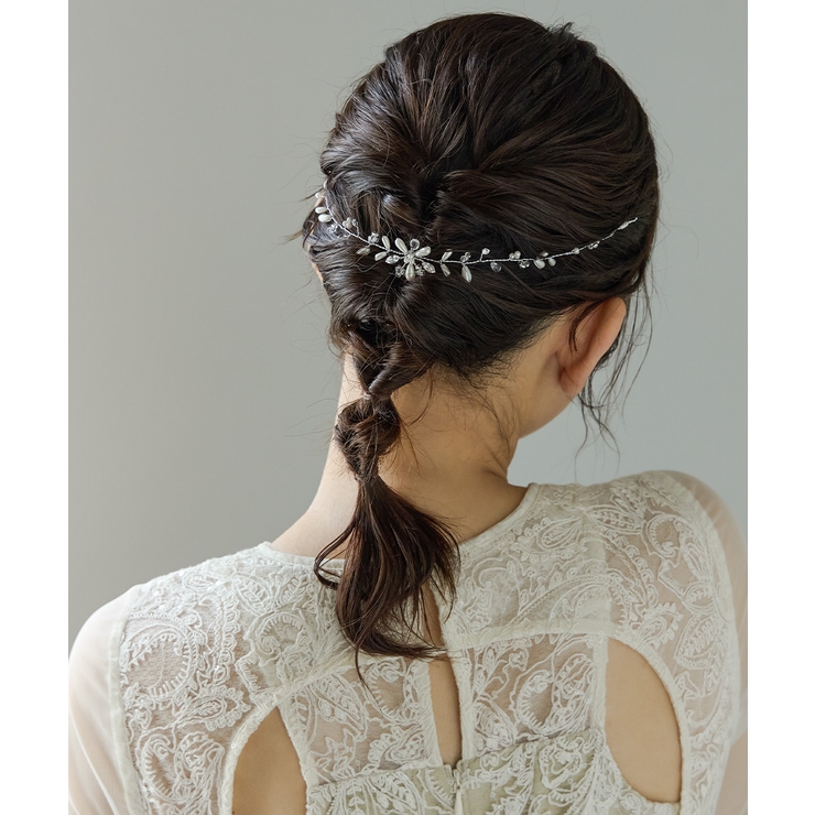 niana ニアナ パールフラワーラインストーンヘッドドレス | Fashion Letter | 詳細画像3 