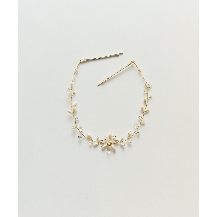 niana ニアナ パールフラワーラインストーンヘッドドレス | Fashion Letter | 詳細画像8 