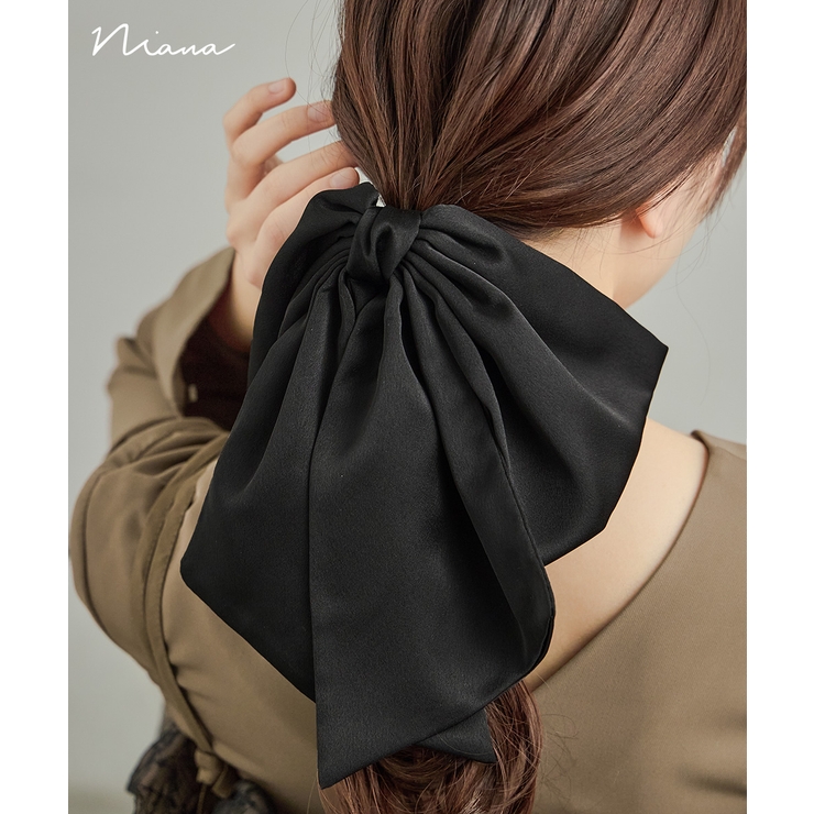 niana ニアナ サテンリボンヘアカフ | Fashion Letter | 詳細画像1 
