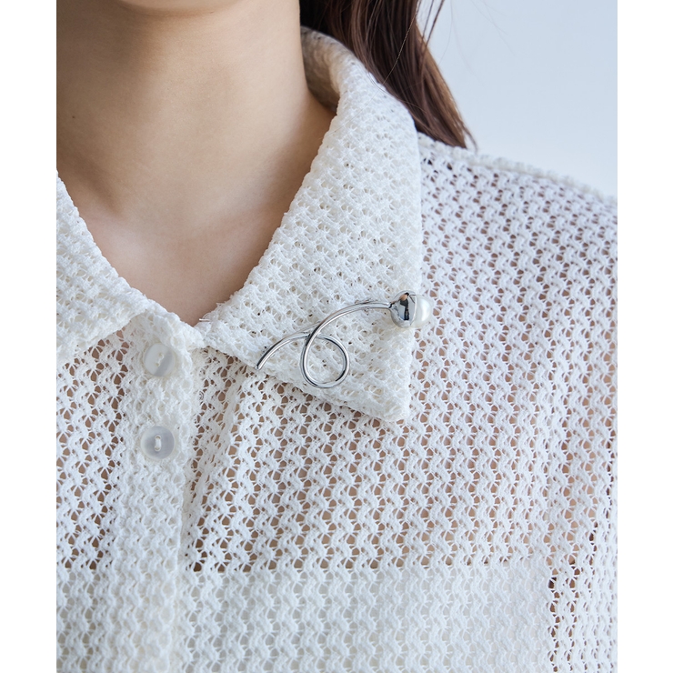 niana ニアナ パールラインブローチ | Fashion Letter | 詳細画像2 