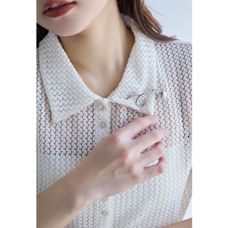 niana ニアナ パールラインブローチ | Fashion Letter | 詳細画像3 