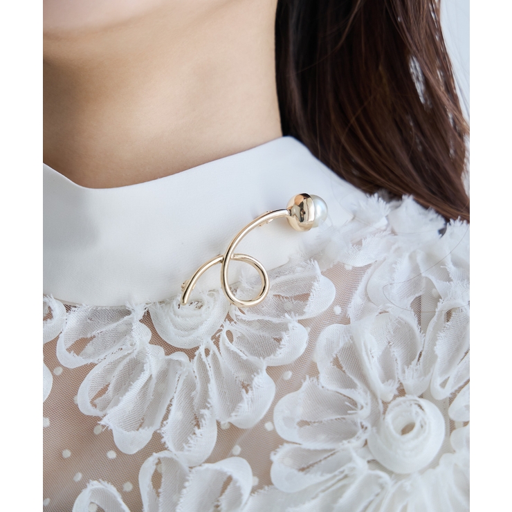 niana ニアナ パールラインブローチ | Fashion Letter | 詳細画像6 