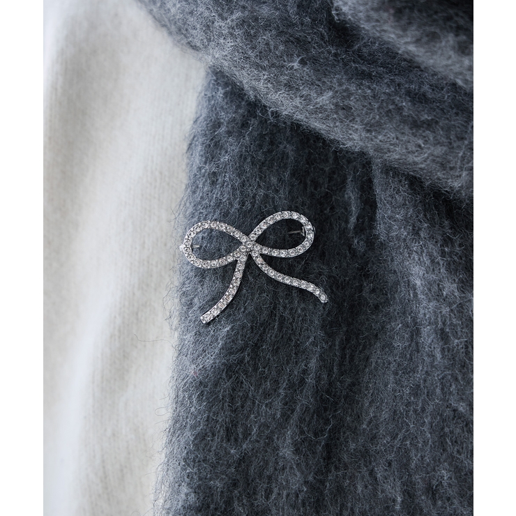 niana ニアナ ラインストーンリボンブローチ | Fashion Letter | 詳細画像6 