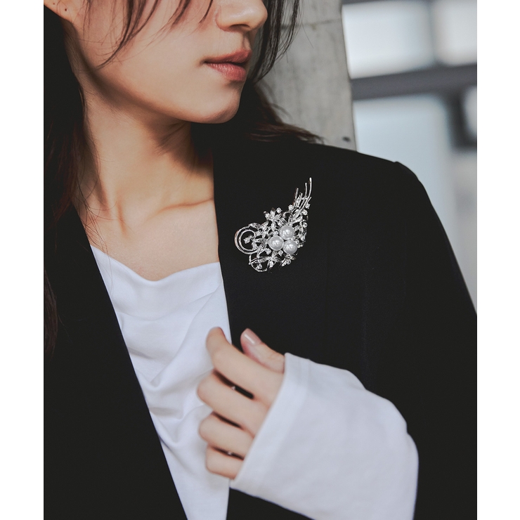 niana ニアナ パールプリュームブローチ | Fashion Letter | 詳細画像3 