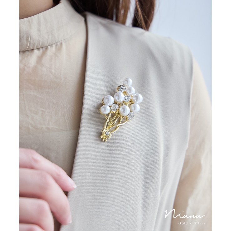 niana ニアナ パールブーケブローチ | Fashion Letter | 詳細画像1 