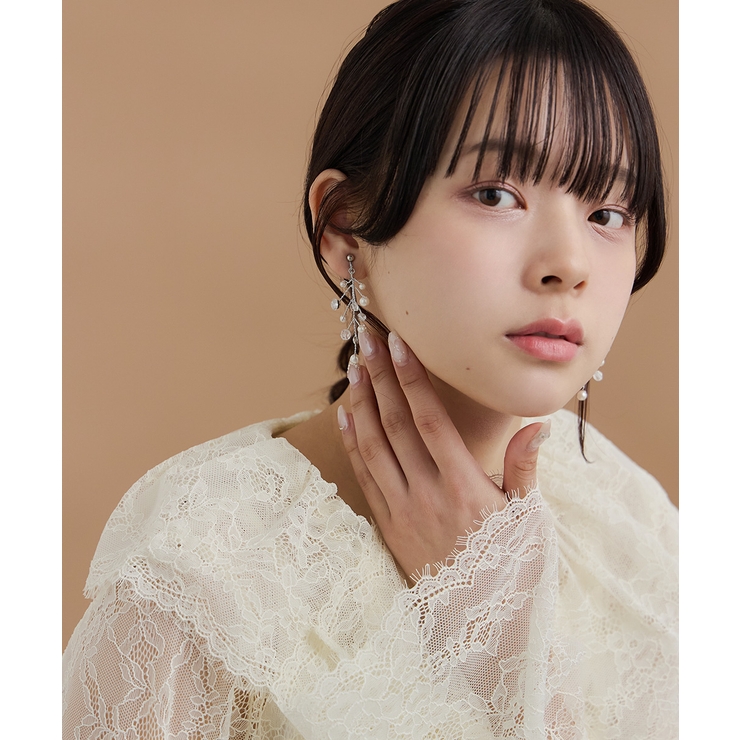 niana ニアナ パールビジューブランチイヤリング | Fashion Letter | 詳細画像5 
