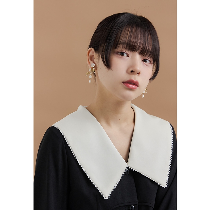niana ニアナ パールフラワーイヤリング | Fashion Letter | 詳細画像4 