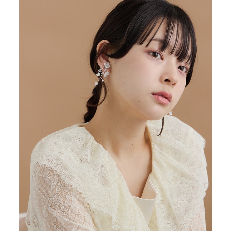 niana ニアナ パールフラワーブランチイヤリング | Fashion Letter | 詳細画像5 