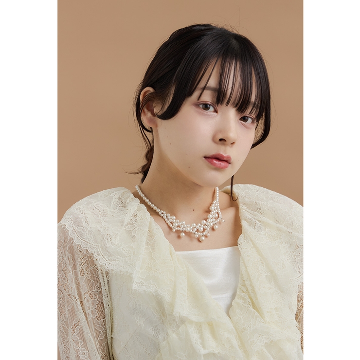 niana ニアナ パールカラーネックレス | Fashion Letter | 詳細画像4 