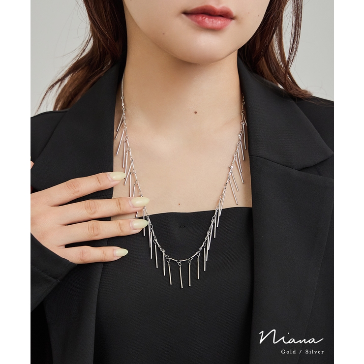 niana ニアナ フリンジアジャスタブルネックレス | Fashion Letter | 詳細画像1 