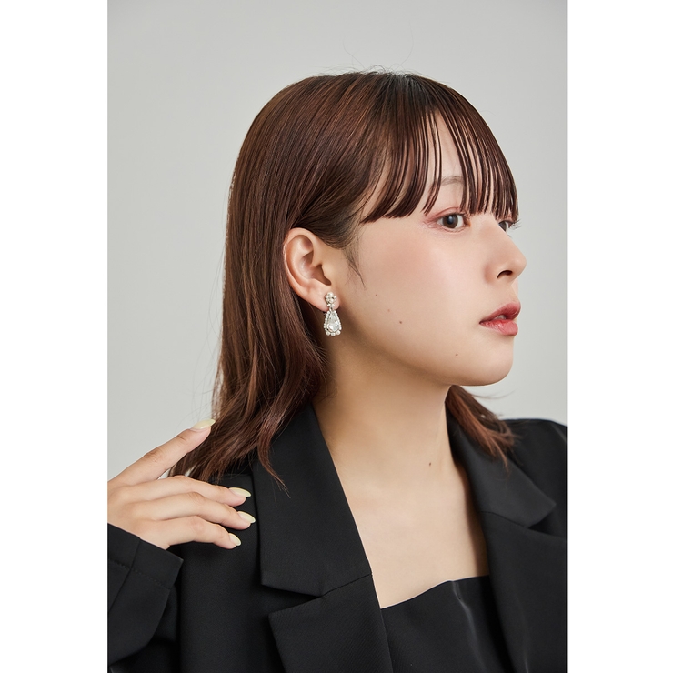 niana ニアナ ドロップビジューイヤリング | Fashion Letter | 詳細画像4 