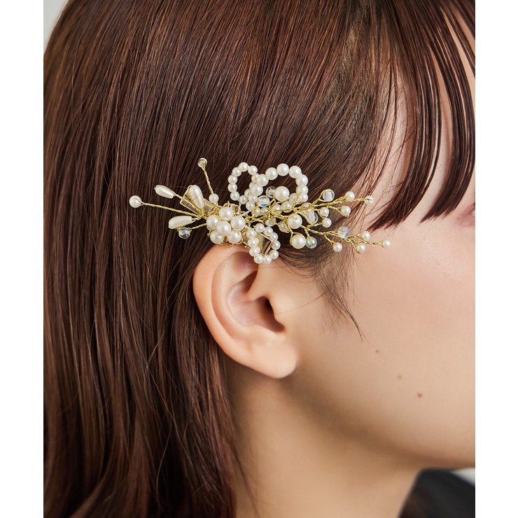 niana ニアナ パールフラワーヘアクリップ | Fashion Letter | 詳細画像5 