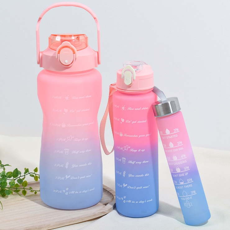 大容量ウォーターボトル3本セット ドリンクボトル 2000ml[品番