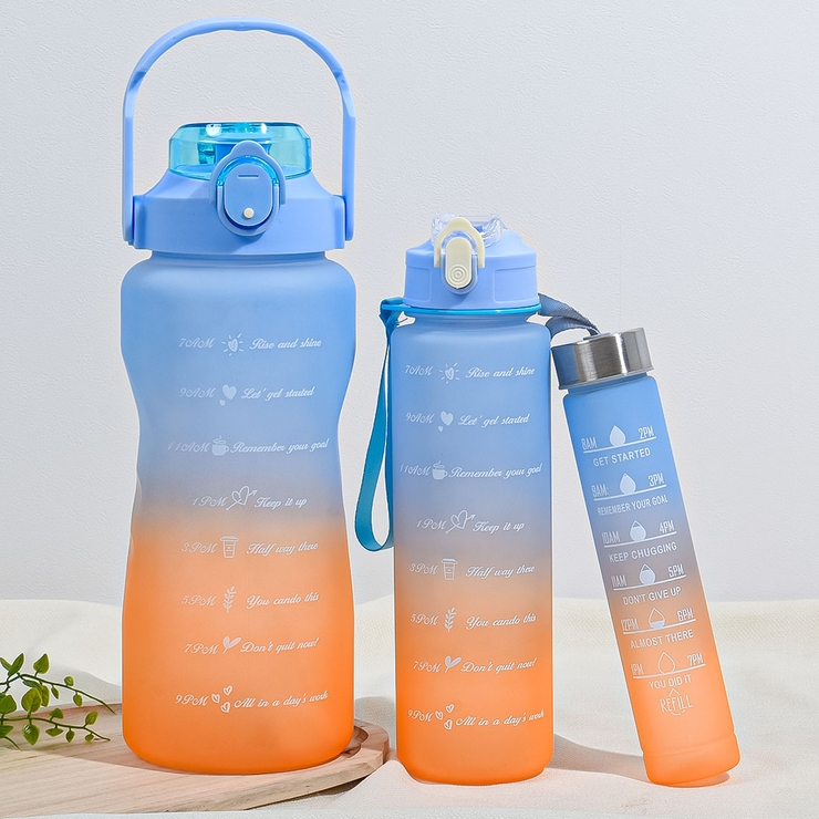 大容量ウォーターボトル3本セット ドリンクボトル 2000ml[品番