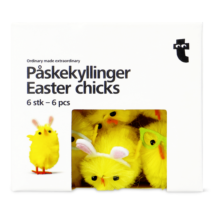 ヒヨコ 6pcs[品番：ZBRH0011043]｜Flying Tiger Copenhagen